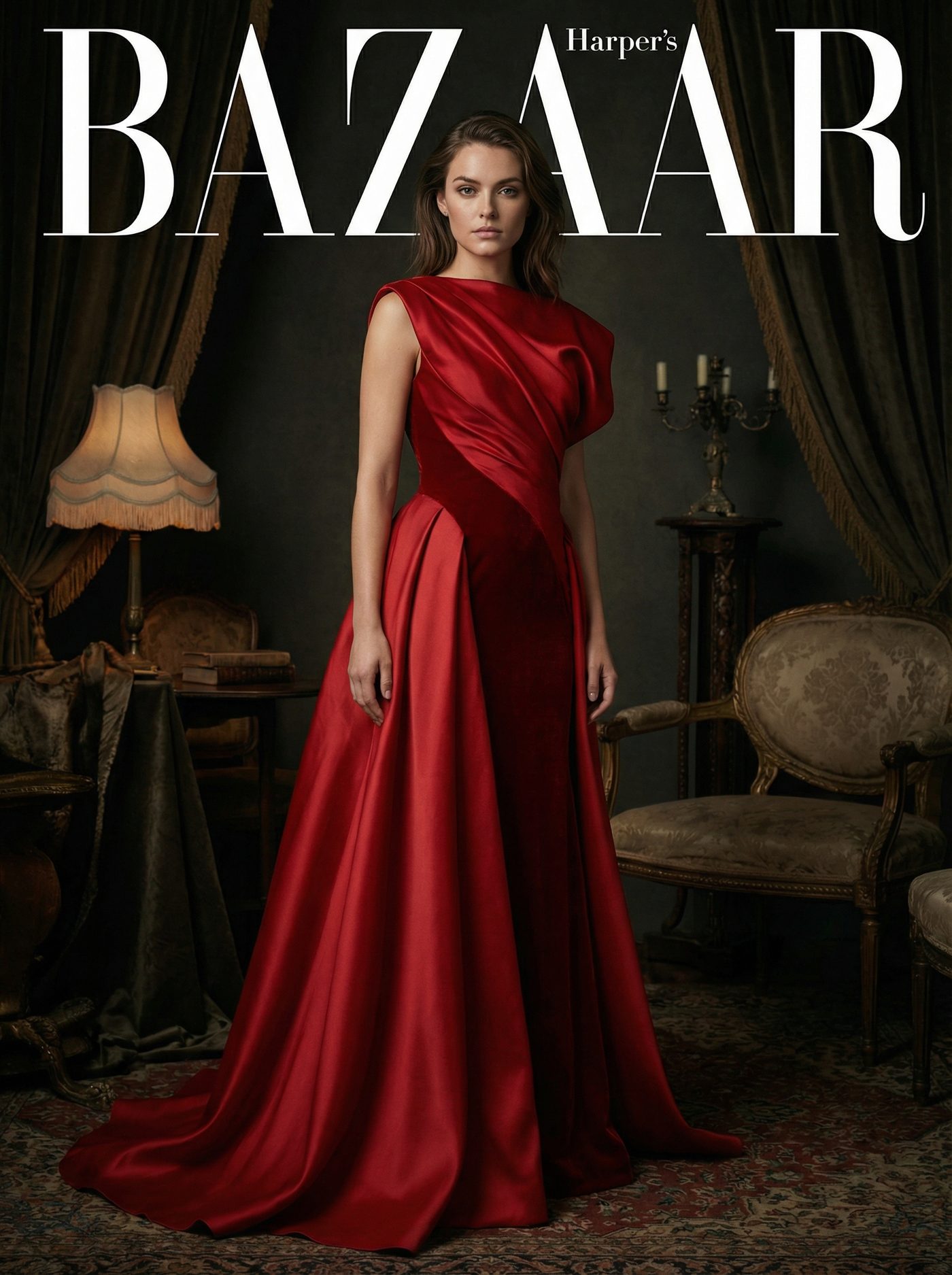 Statement red evening